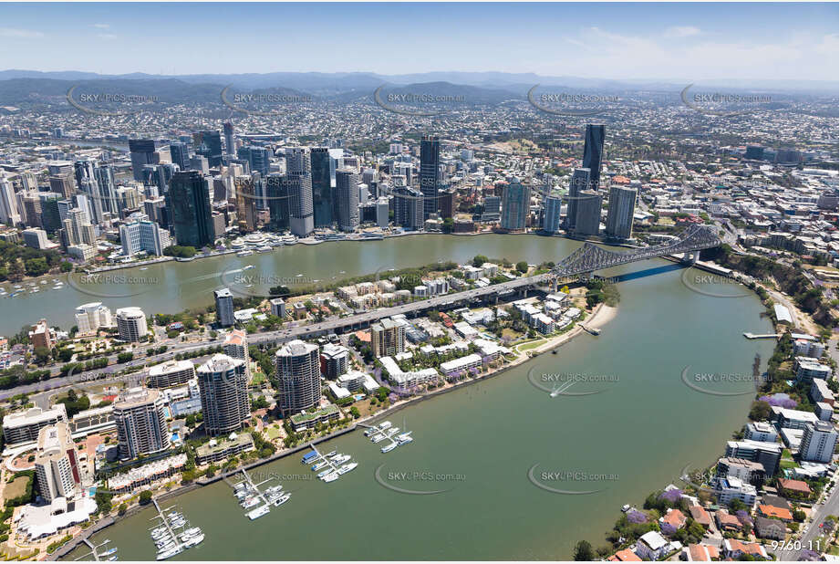 Aerial Photo Kangaroo Point QLD Aerial Photography