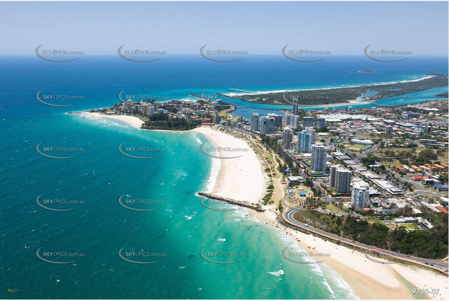 Aerial Photo Coolangatta QLD Aerial Photography