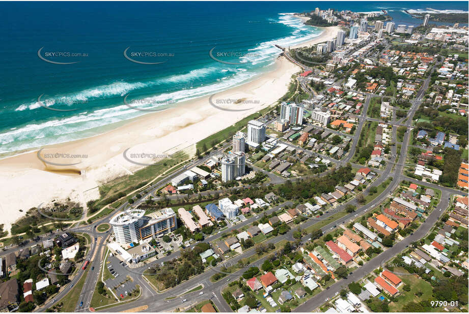 Aerial Photo Kirra Beach Coolangatta QLD Aerial Photography