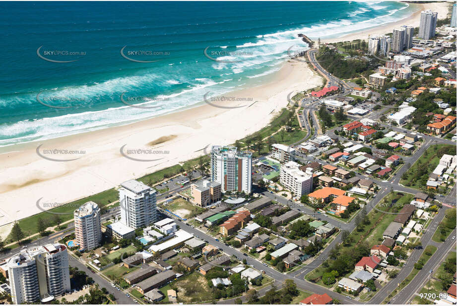 Aerial Photo Kirra Beach Coolangatta QLD Aerial Photography