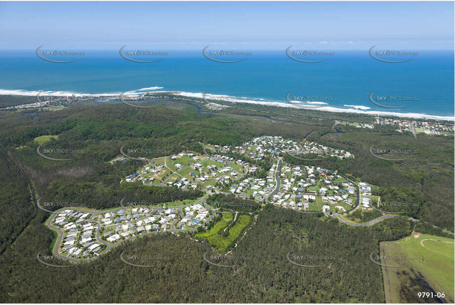 Aerial Photo Koala Beach Estate Pottsville NSW Aerial Photography