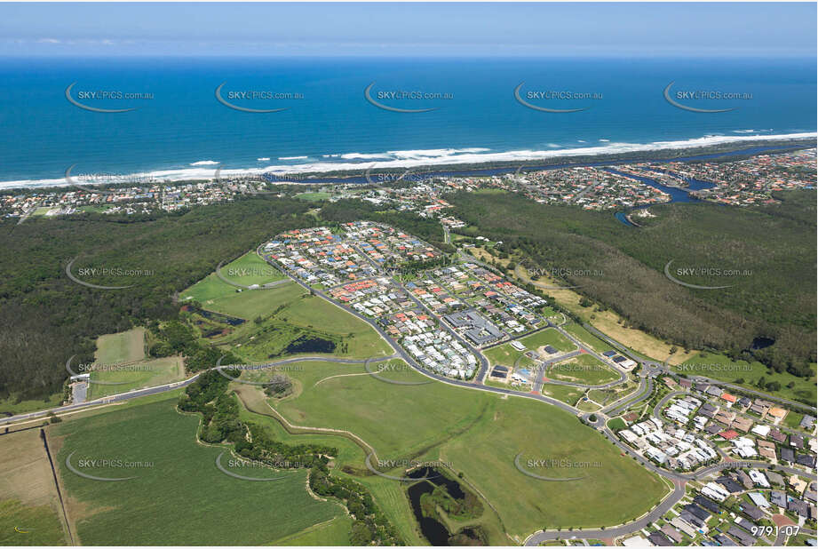 Aerial Photo Seabreeze Estate Pottsville NSW Aerial Photography