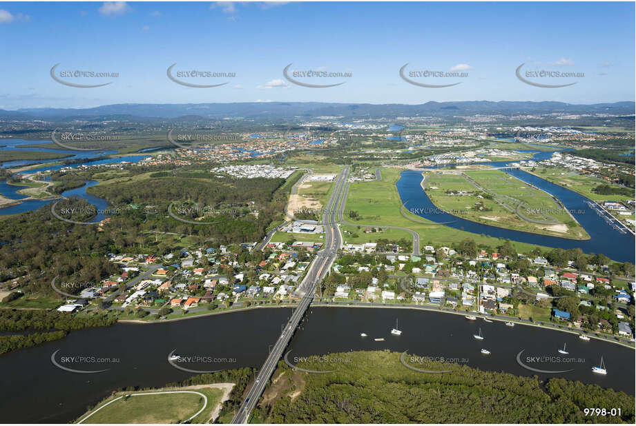 Aerial Photo Hope Island QLD Aerial Photography