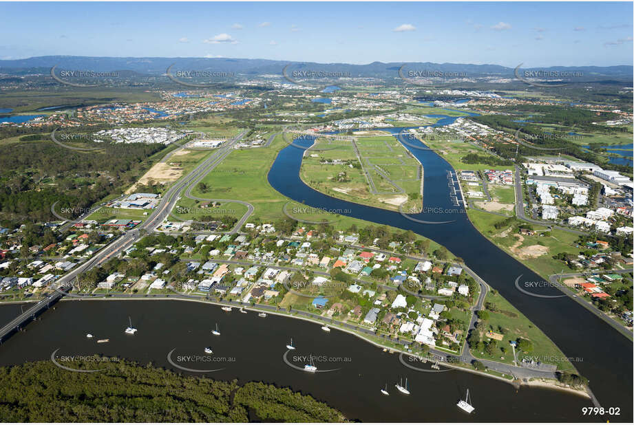 Aerial Photo Hope Island QLD Aerial Photography