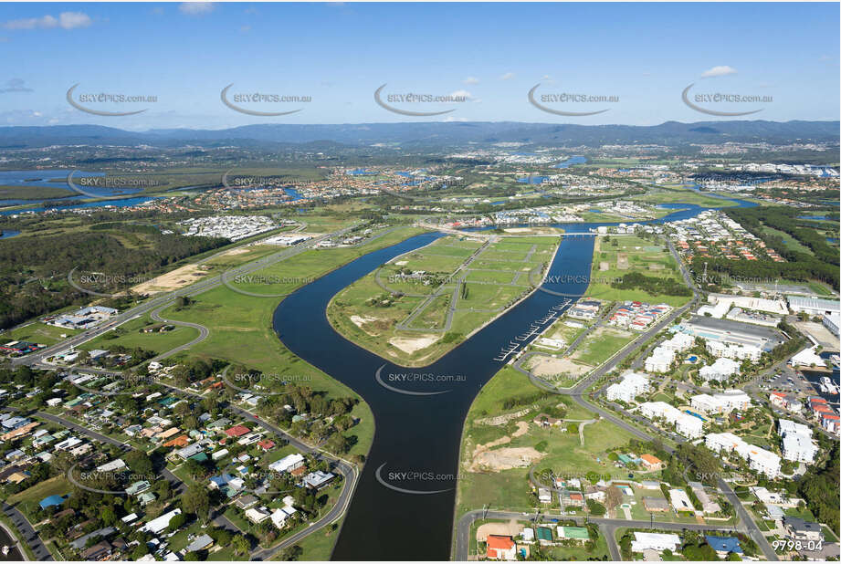 Aerial Photo Hope Island QLD Aerial Photography