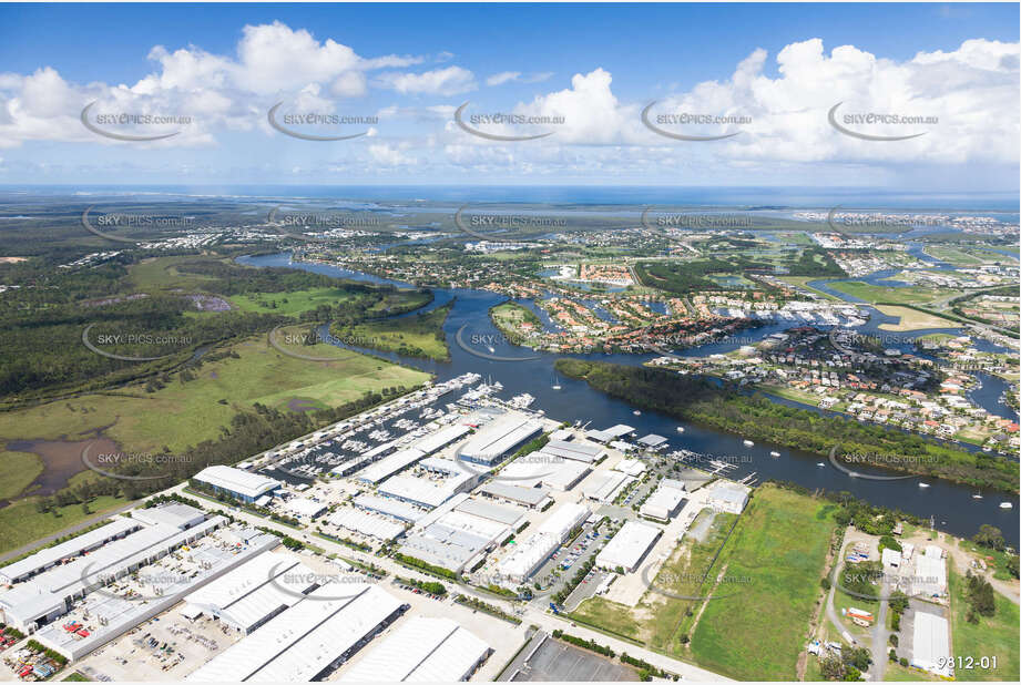 Aerial Photo Gold Coast City Marina QLD Aerial Photography