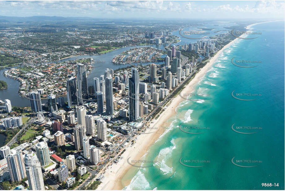 Aerial Photo Surfers Paradise QLD Aerial Photography