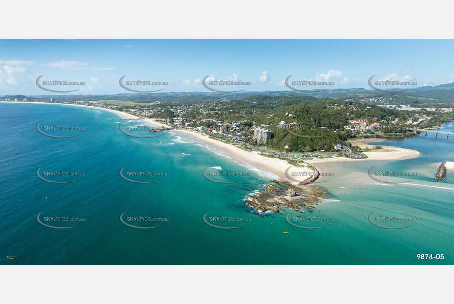 Aerial Photo Currumbin QLD Aerial Photography