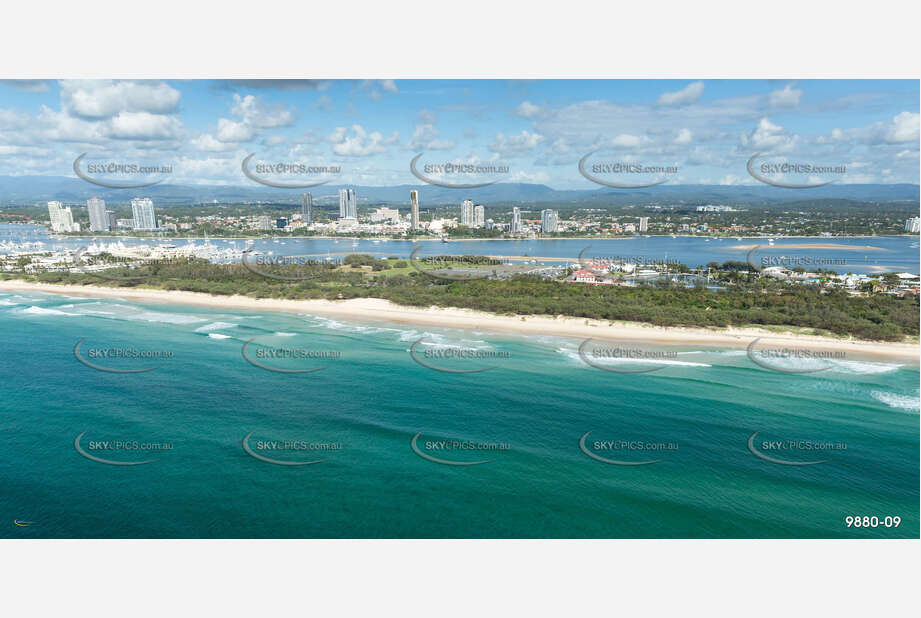 Aerial Photo Main Beach QLD Aerial Photography