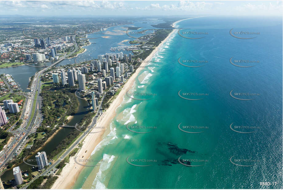 Aerial Photo Main Beach QLD Aerial Photography