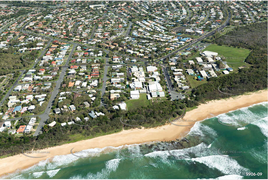 Aerial Photo Dicky Beach QLD Aerial Photography