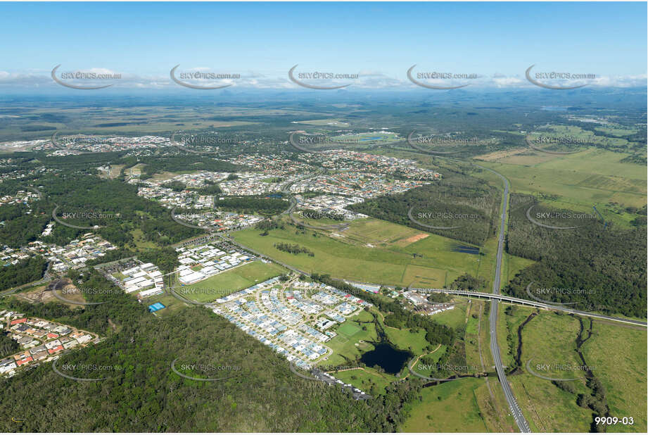 Aerial Photo Meridan Plains QLD Aerial Photography