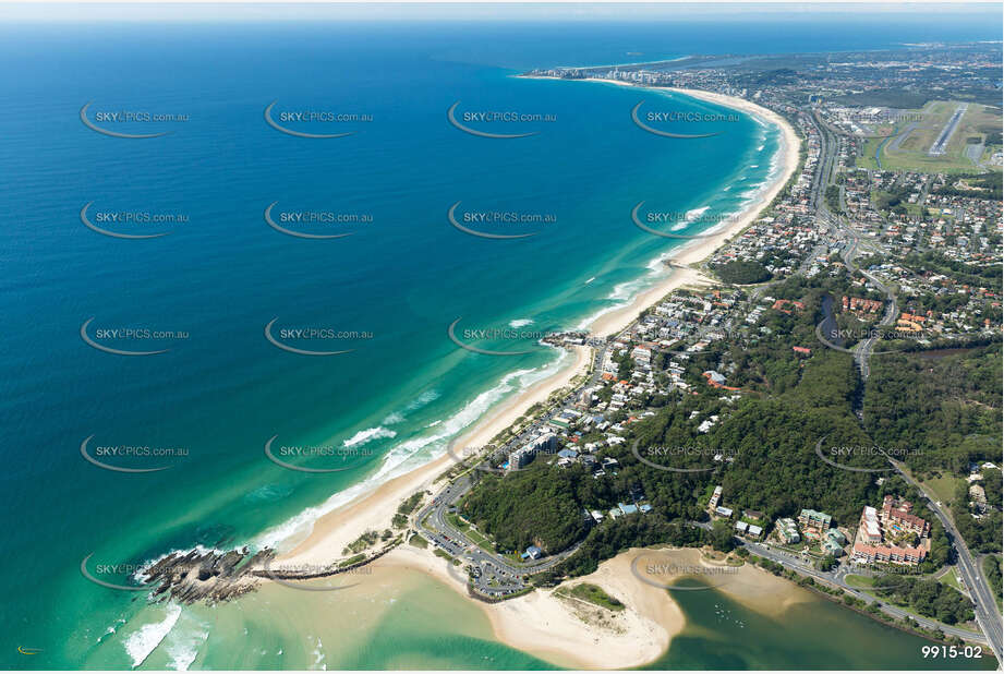 Aerial Photo Currumbin QLD Aerial Photography