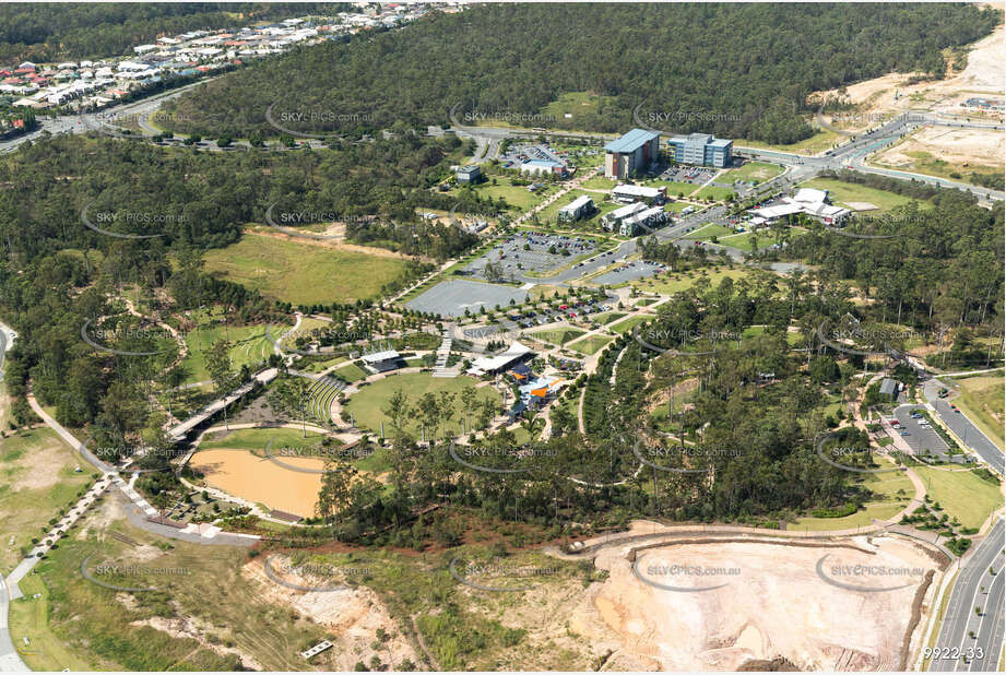 Aerial Photo Springfield Central QLD Aerial Photography