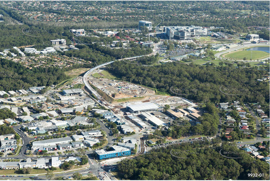 Gold Coast Light Rail Corridor Southport QLD Aerial Photography