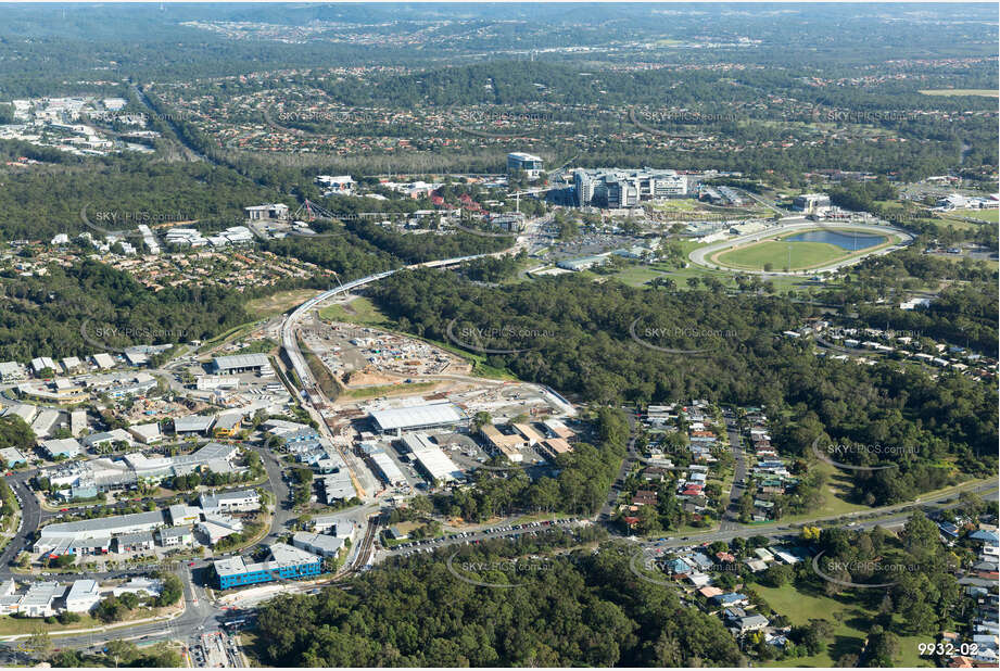 Gold Coast Light Rail Corridor Southport QLD Aerial Photography