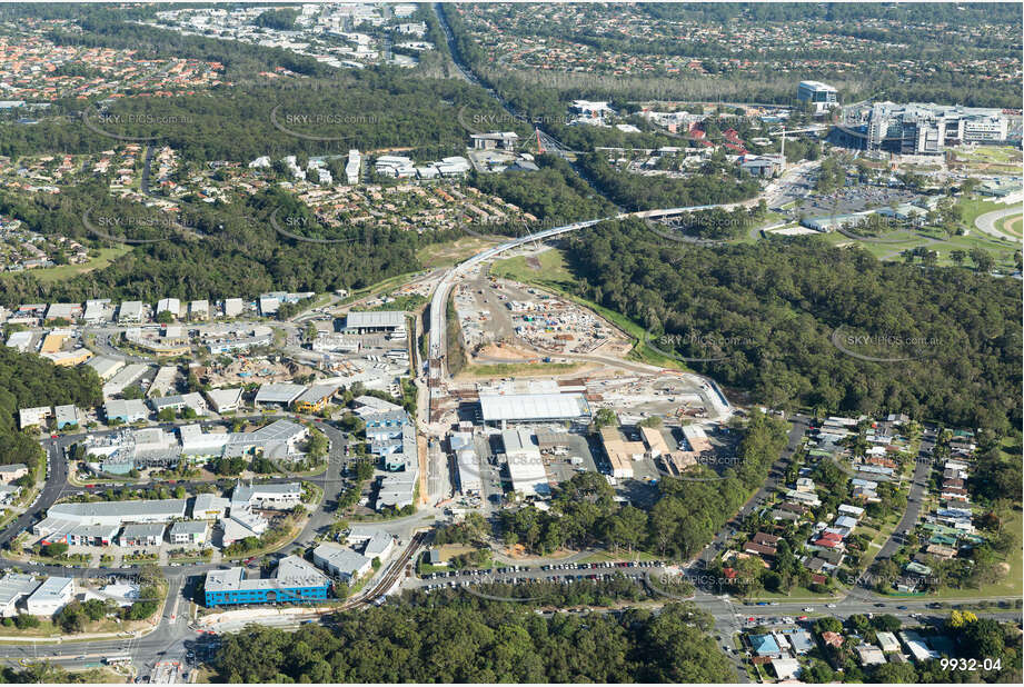 Gold Coast Light Rail Corridor Southport QLD Aerial Photography