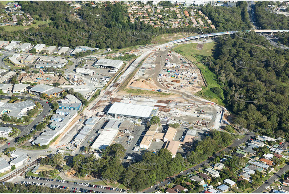 Gold Coast Light Rail Corridor Southport QLD Aerial Photography