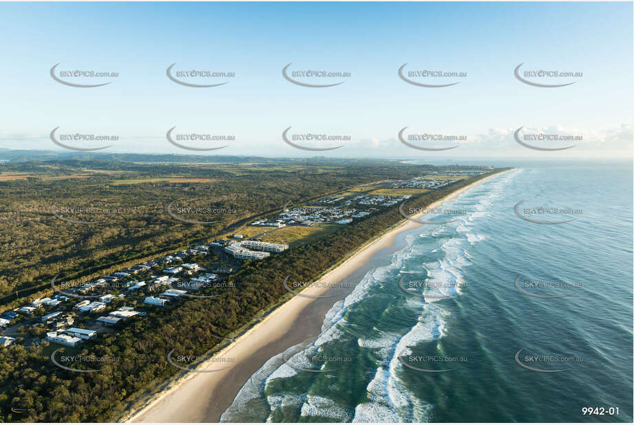 Casuarina Beach at Sunrise NSW Aerial Photography