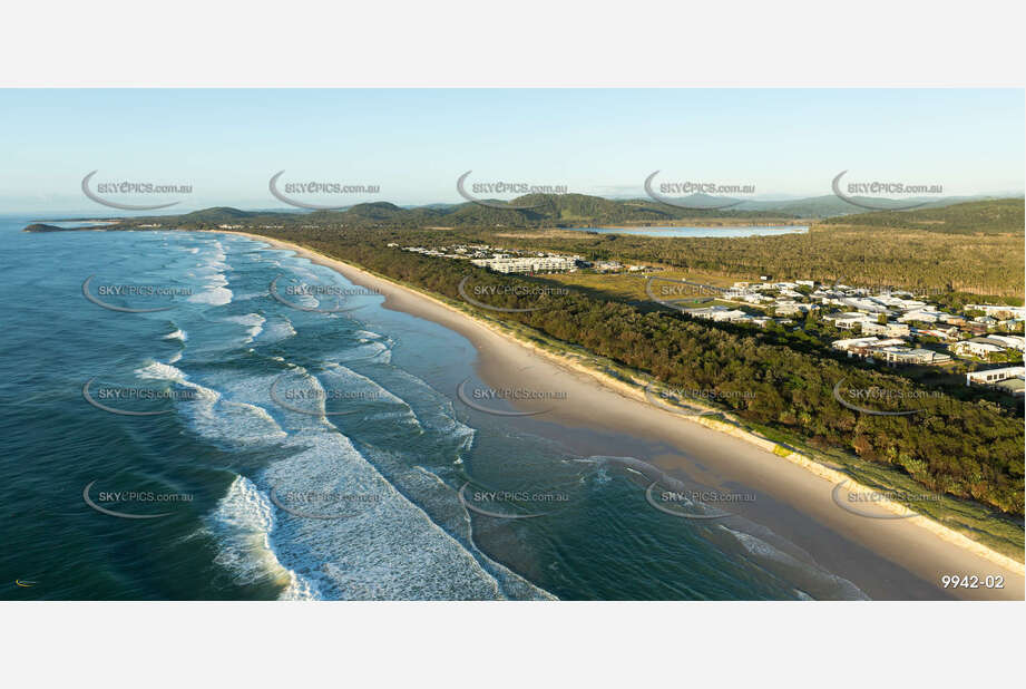 Casuarina Beach at Sunrise NSW Aerial Photography