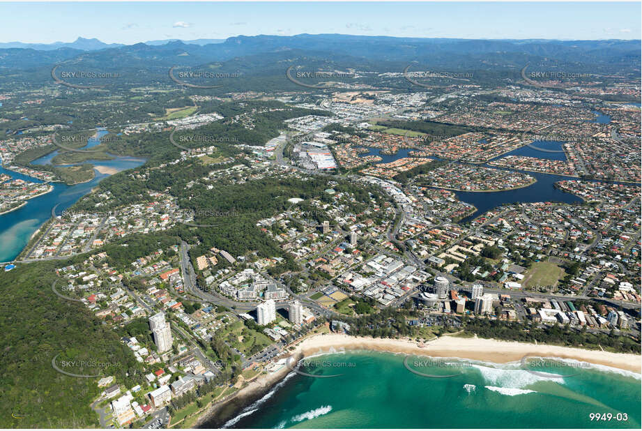 Aerial Photo Burleigh Heads QLD Aerial Photography