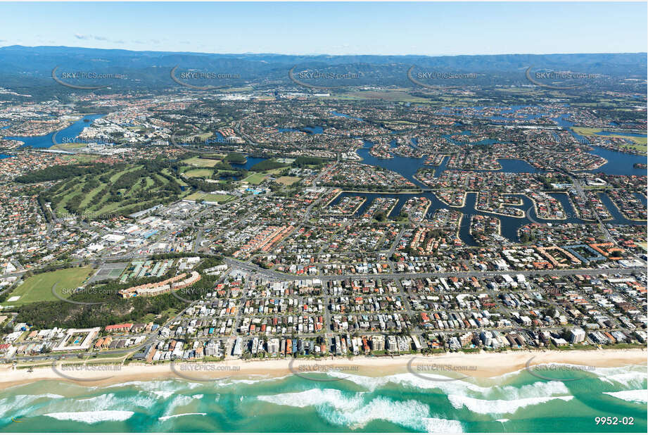 Aerial Photo Mermaid Waters QLD Aerial Photography