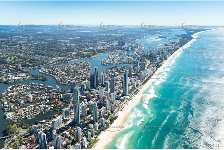 Aerial Photo Surfers Paradise QLD Aerial Photography