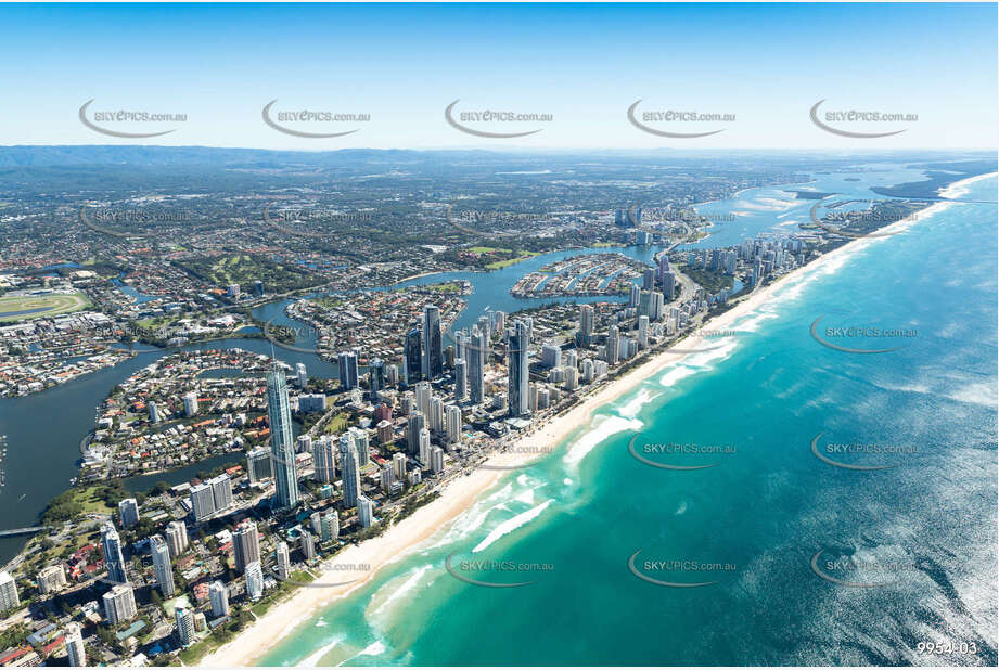 Aerial Photo Surfers Paradise QLD Aerial Photography