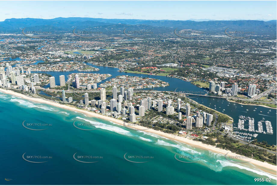 Aerial Photo Main Beach QLD Aerial Photography