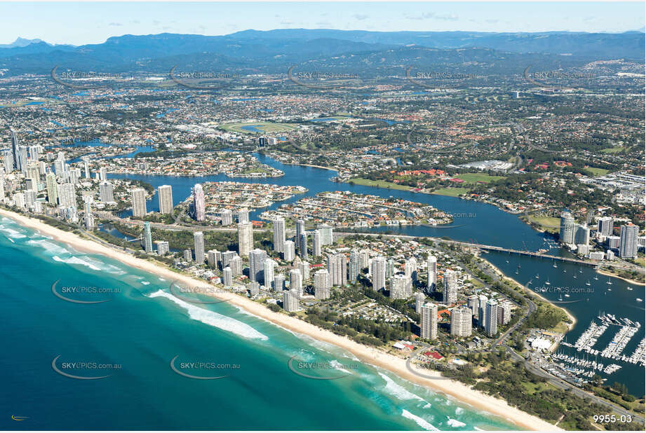 Aerial Photo Main Beach QLD Aerial Photography