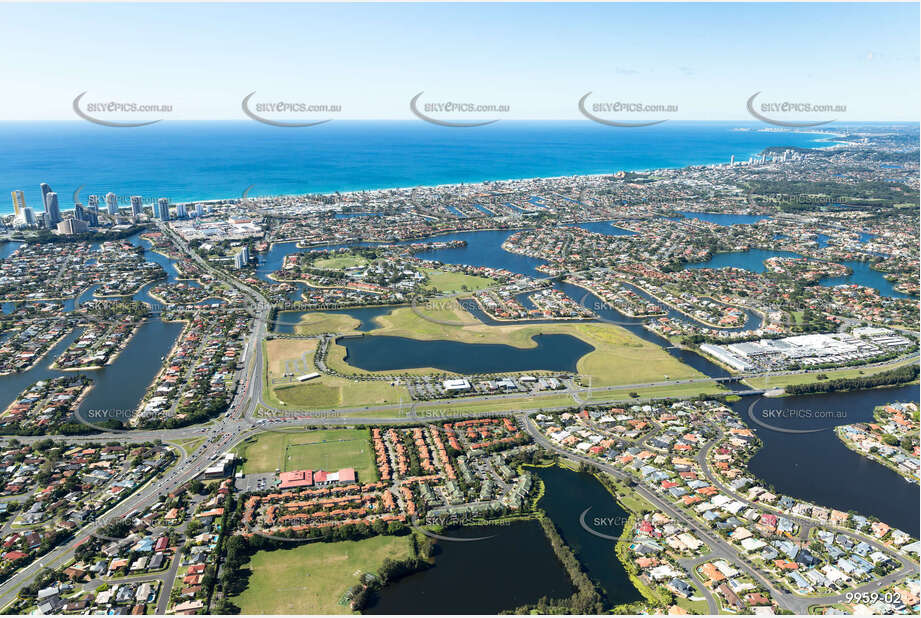 Aerial Photo Mermaid Waters QLD Aerial Photography