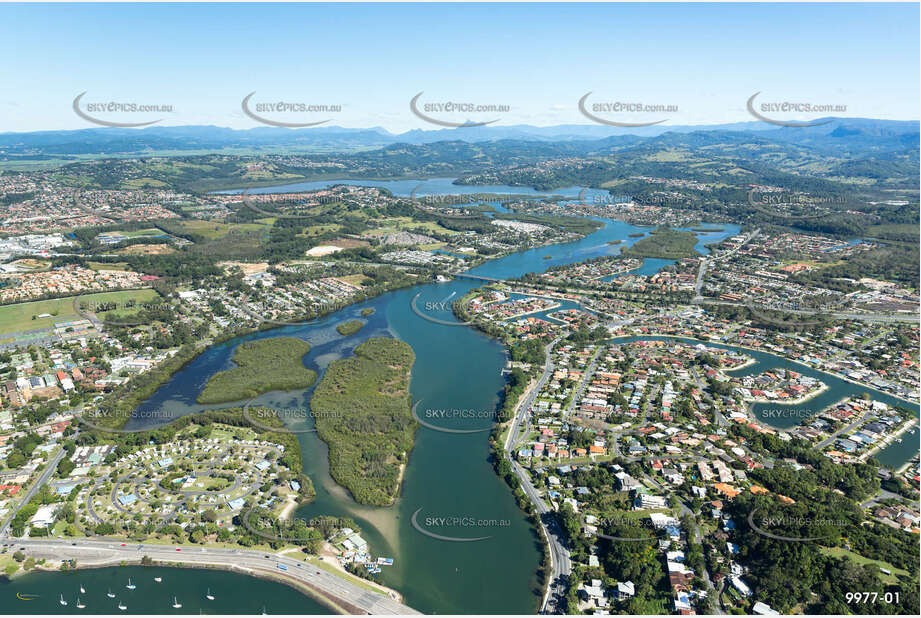 Aerial Photo Tweed Heads West NSW Aerial Photography