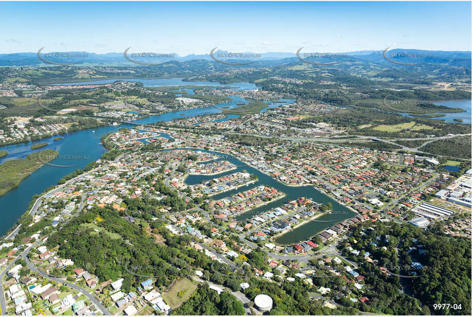 Aerial Photo Tweed Heads West NSW Aerial Photography