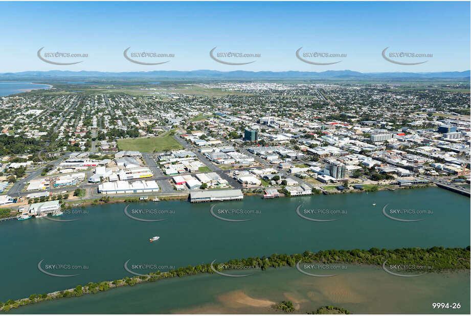 Aerial Photo Mackay CBD Aerial Photography