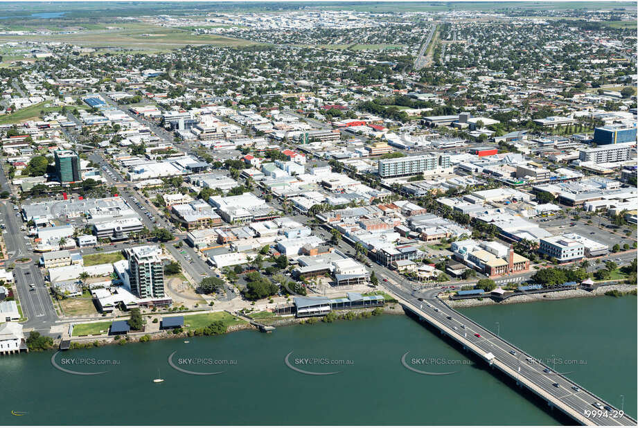 Aerial Photo Mackay CBD Aerial Photography