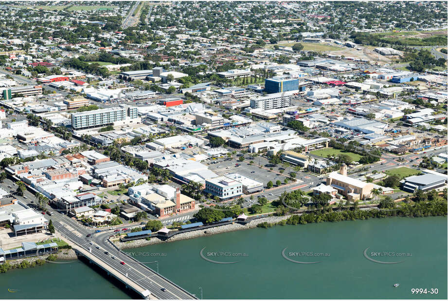 Aerial Photo Mackay CBD Aerial Photography