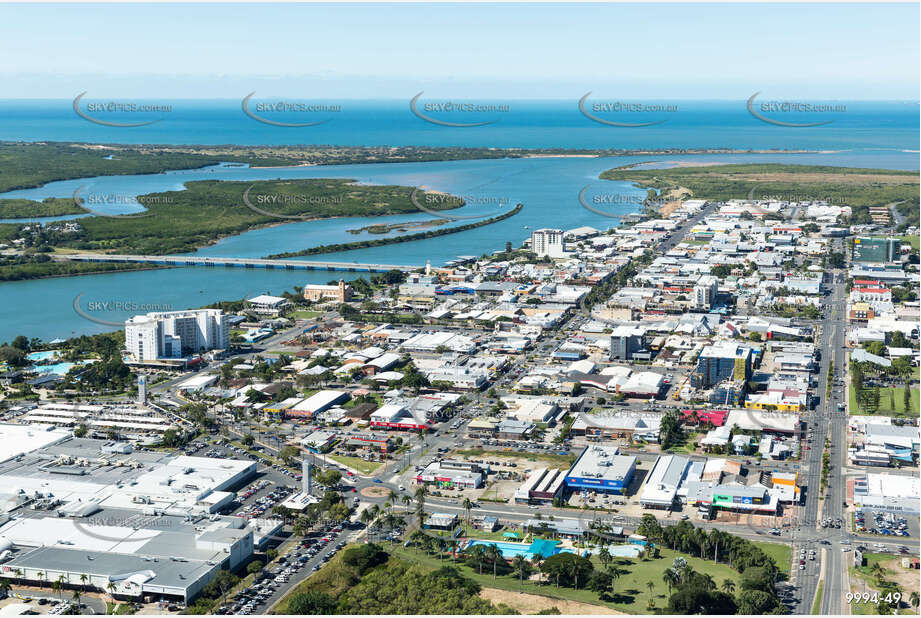 Aerial Photo Mackay CBD Aerial Photography